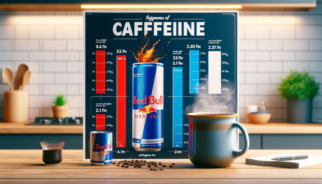 How Much Caffeine in Coffee Compared to Red Bull?