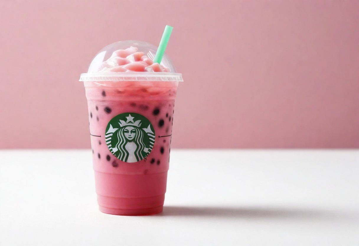 Starbucks Pink Drink with Boba: A Refreshing Treat